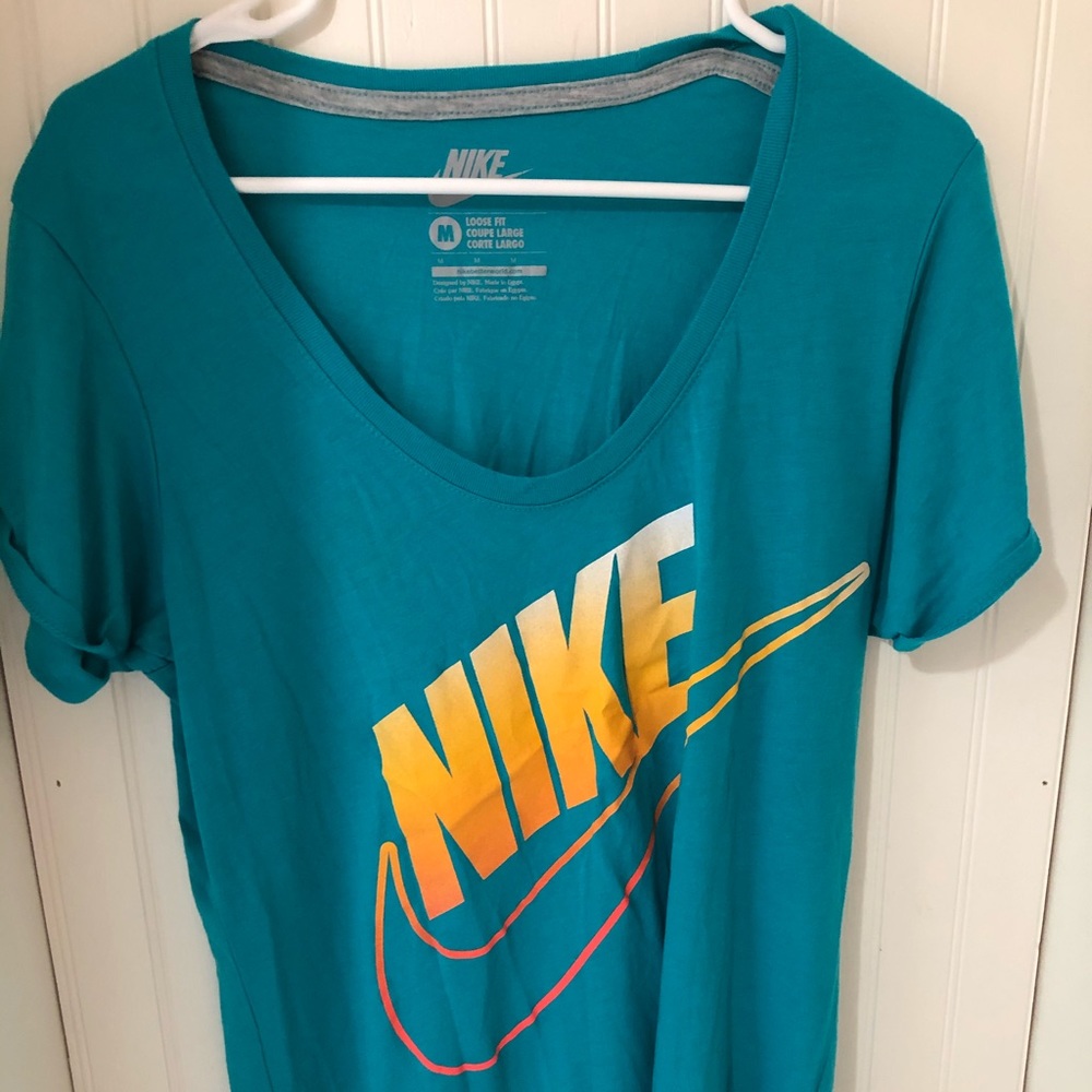 Nike V Neck cotton T-Shirt